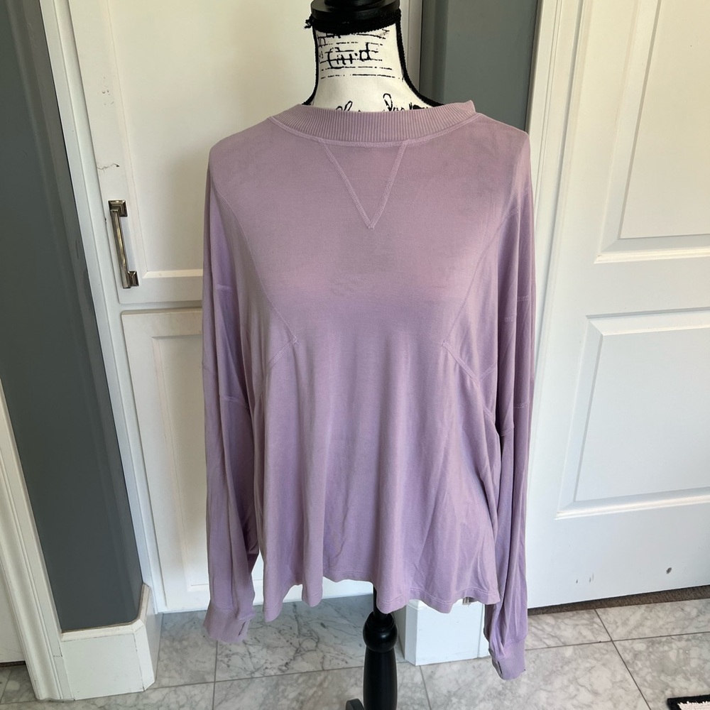 Free People Movement Runner Up slouchy top size L